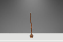 Load image into Gallery viewer, Signed Abstract Rustic Driftwood "Howling Wolf" Sculpture in Solid Beach Driftwood by Emlen Drayton, USA, c. 2000s-ABT Modern
