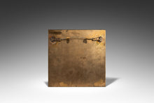Load image into Gallery viewer, Signed Brutalist Modernist Bronze Wall Plaque by Jack McLean, USA, c. 2005-ABT Modern
