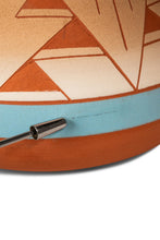 Load image into Gallery viewer, Signed Vintage South West Native American Sioux Unglazed Clay Etched-Pottery Vase / Vessel, USA, c. 1980s-ABT Modern
