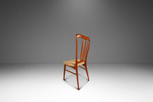 Load image into Gallery viewer, Single Danish Mid-Century Modern "Ingrid" Model Dining Chair in Teak &amp; Original Fabric by Niels Koefoed, Denmark, c. 1960s-ABT Modern
