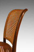 Load image into Gallery viewer, Single Patinaed Bentwood Prague Model 811 Side Chair by Josef Frank for Stendig w/ Original Cane Seat &amp; Back, Poland, c. 1960s-ABT Modern
