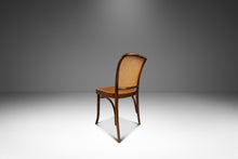 Load image into Gallery viewer, Single Patinaed Bentwood Prague Model 811 Side Chair by Josef Frank for Stendig w/ Original Cane Seat &amp; Back, Poland, c. 1960s-ABT Modern
