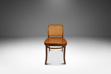 Load image into Gallery viewer, Single Patinaed Bentwood Prague Model 811 Side Chair by Josef Frank for Stendig w/ Original Cane Seat &amp; Back, Poland, c. 1960s-ABT Modern
