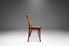 Load image into Gallery viewer, Single Patinaed Bentwood Prague Model 811 Side Chair by Josef Frank for Stendig w/ Original Cane Seat &amp; Back, Poland, c. 1960s-ABT Modern
