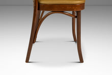 Load image into Gallery viewer, Single Patinaed Bentwood Prague Model 811 Side Dining Chair in Walnut &amp; Leather by Josef Frank for Stendig, Poland, c. 1960s-ABT Modern
