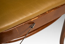 Load image into Gallery viewer, Single Patinaed Bentwood Prague Model 811 Side Dining Chair in Walnut &amp; Leather by Josef Frank for Stendig, Poland, c. 1960s-ABT Modern
