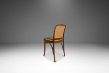 Load image into Gallery viewer, Single Patinaed Bentwood Prague Model 811 Side Dining Chair in Walnut &amp; Leather by Josef Frank for Stendig, Poland, c. 1960s-ABT Modern
