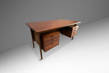 Load image into Gallery viewer, Stunning Danish Modern Floating Executive Desk in Brazilian Rosewood by Kai Kristiansen for Feldballes Mobelfabrik, Denmark, c. 1960s-ABT Modern
