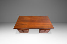 Load image into Gallery viewer, Stunning Danish Modern Floating Executive Desk in Brazilian Rosewood by Kai Kristiansen for Feldballes Mobelfabrik, Denmark, c. 1960s-ABT Modern
