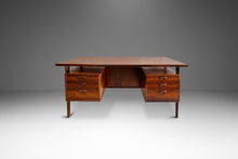 Load image into Gallery viewer, Stunning Danish Modern Floating Executive Desk in Brazilian Rosewood by Kai Kristiansen for Feldballes Mobelfabrik, Denmark, c. 1960s-ABT Modern
