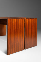 Load image into Gallery viewer, Substantial 6 Foot MCM Modernist Handmade Minimalist Custom-made Studio / Gallery Dining Table in Walnut, USA, c. 1980s-ABT Modern
