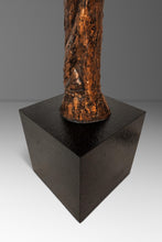 Load image into Gallery viewer, Substantial Art Deco Inspired 6ft Freestanding Bronze Female Form Torchiere Floor Lamp After Alberto Gicametti, c. 1970s-ABT Modern
