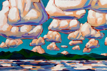 Load image into Gallery viewer, Summer Sky by James Mattison, 36x48, Oil on Wood Canvas, 2023-ABT Modern
