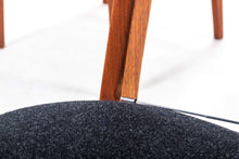 Load image into Gallery viewer, Teak and Cane Vintage Dining Arm Chairs by E. Knudsen for Jensen &amp; Lykkegaard-ABT Modern
