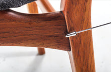 Load image into Gallery viewer, Teak and Cane Vintage Dining Side Chairs by E. Knudsen for Jensen &amp; Lykkegaard-ABT Modern
