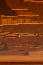 Load image into Gallery viewer, The &quot;Zion Narrows&quot; by Hudson River Inlay - Framed Wood Marquetry Art in Walnut, Maple &amp; Mytrlewood, USA, c. 1990&#39;s-ABT Modern
