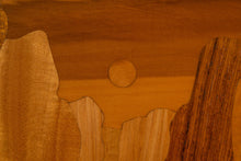 Load image into Gallery viewer, The &quot;Zion Narrows&quot; by Hudson River Inlay - Framed Wood Marquetry Art in Walnut, Maple &amp; Mytrlewood, USA, c. 1990&#39;s-ABT Modern
