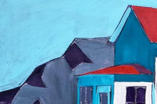 Load image into Gallery viewer, Top of Monhegan by James Mattison, 22x28, Oil on Wood Canvas, 2021-ABT Modern
