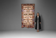 Load image into Gallery viewer, Vintage Hand-Stitched Kanduri Cloth with Animal and Tree of Life Appliqué, India, c. 1950s-ABT Modern
