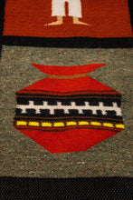 Load image into Gallery viewer, Vintage Native American Navajo South West Style Pictorial Rug Tapestry, USA, c. Mid 1900s-ABT Modern
