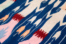 Load image into Gallery viewer, Vintage Native American Navajo Yei Hand-Woven Tapestry Throw Rug Wall Folk Art in Wool, USA, c. 1970s-ABT Modern
