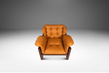 Load image into Gallery viewer, Set of Two ( 2 ) Mid-Century Modern &#39;Amazonas&#39; Lounge Chairs in Rosewood &amp; Leather by Jean Gillon for Italma, Brazil, c. 1970s
