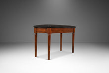Load image into Gallery viewer, Mid-Century Modern Piano Bench in Walnut &amp; New Leather by Manual Arts Paired Well w/ Baldwin Acrosonic Piano, USA, c. 1960&#39;s
