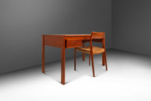 Load image into Gallery viewer, RARE Danish Mid-Century Modern Writers Desk in Teak w/ Sliding Top by Peter Løvig Nielsen for Løvig Dansk, Denmark, c. 1960s
