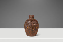 Load image into Gallery viewer, Miniature Vintage Ceramic Japanese Shigaraki Yaki Ikebana Flower Vase Vessel, Japan, c. 1960s
