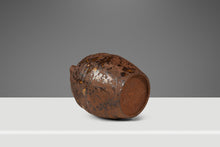 Load image into Gallery viewer, Miniature Vintage Ceramic Japanese Shigaraki Yaki Ikebana Flower Vase Vessel, Japan, c. 1960s
