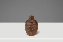 Load image into Gallery viewer, Miniature Vintage Ceramic Japanese Shigaraki Yaki Ikebana Flower Vase Vessel, Japan, c. 1960s
