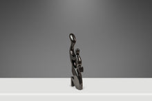 Load image into Gallery viewer, Mid-Century Modern Abstract Mother &amp; Child Humanoid Sculpture Carved from Solid Mahogany, West Africa, c. 1970&#39;s
