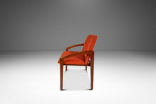 Load image into Gallery viewer, Set of Two (2) Danish Mid-Century Modern Model 23 Armchairs in Teak &amp; Bouclé by Henning Kjaernulf for Korup, Denmark, c. 1960's
