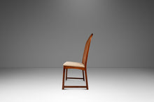 Load image into Gallery viewer, Set of Four ( 4 ) Mid-Century Modern High-Back Cane-Back Dining Chairs by Milo Baughman for Directional, USA, c. 1950s
