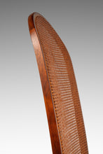 Load image into Gallery viewer, Set of Four ( 4 ) Mid-Century Modern High-Back Cane-Back Dining Chairs by Milo Baughman for Directional, USA, c. 1950s
