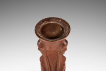 Load image into Gallery viewer, Mid-Century Modern Gothic Hand-Sculpted Oversized Candle Stick Holder Carved from Solid Teak, USA, c. 1960s
