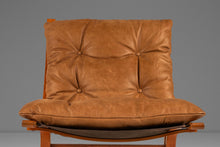 Load image into Gallery viewer, Scandinavian Mid-Century Modern "Siesta" Chair in New Leather Upholstery by Igmar Relling for Westnofa, Norway, c. 1970's
