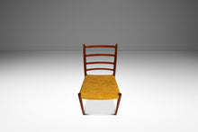 Load image into Gallery viewer, Bespoke Danish Modern Model No. 78 Ladderback Chair in Teak &amp; Bouclé by Niels Møller for J.L. Møllers Møbelfabrik, Denmark, c. 1960's

