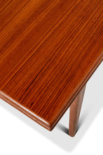 Load image into Gallery viewer, Danish Mid-Century Modern Expansion Dining Table Attributed to Johannes Andersen for Udlum Mobelfabrik in Teak, Denmark, c. 1960s
