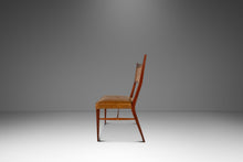 Load image into Gallery viewer, Rare Mid-Century Modern Model 7001 Side Chair in Walnut &amp; Leather by Paul McCobb for Directional, USA, c. 1950's
