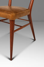 Load image into Gallery viewer, Rare Mid-Century Modern Model 7001 Side Chair in Walnut &amp; Leather by Paul McCobb for Directional, USA, c. 1950's
