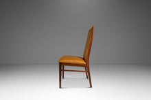 Load image into Gallery viewer, Restored Mid-Century Modern High-Back Desk / Side/ Dining Chair in Walnut by Milo Baughman for Dillingham, USA, c. 1960s
