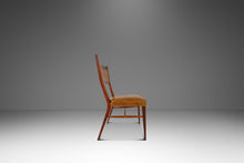 Load image into Gallery viewer, Rare Mid-Century Modern Model 7001 Side Chair in Walnut &amp; Leather by Paul McCobb for Directional, USA, c. 1950's
