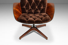 Load image into Gallery viewer, Rare Mid-Century Modern "Mrs." Lounge Chair in Walnut &amp; Original Vinyl by George Mulhauser for Plycraft, USA, c. 1960s
