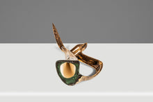 Load image into Gallery viewer, Mid-Century Modern Acid Etched Seagull Bird in Flight Table Sculpture in Porcelain, USA, c. 1980s
