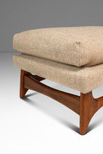 Load image into Gallery viewer, Set of Two (2) Restored Mid-Century Modern Ottomans / Footstools in Oak in the Manner of Adrian Pearsall, USA, c. 1960s
