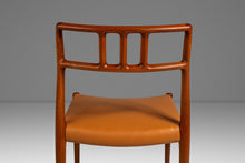 Load image into Gallery viewer, Set of Ten (10) Danish Modern Møller Model 79 Side Chairs in Teak &amp; Leather by Niels Møller for J.L. Møller Mobelfabrik, Denmark, c. 1960's
