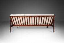 Load image into Gallery viewer, Set of Two (2) Danish Kandidaten Three-Seater Sofas in Knoll Bouclé by Ib Kofod-Larsen for Olof Person, Sweden, c. 1962
