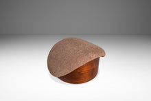 Load image into Gallery viewer, Restored Mid-Century Modern Poof / Mushroom Ottoman Footstool by Weiland Paired Well w/ Adrian Pearsall or Milo Baughman Chairs, USA, 1960s
