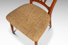 Load image into Gallery viewer, Single Danish Mid-Century Modern "Ingrid" Model Dining Chair in Teak &amp; Original Fabric by Niels Koefoed, Denmark, c. 1960s

